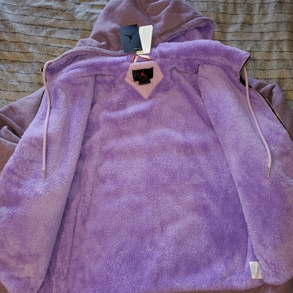 mens purple jordan hoodie